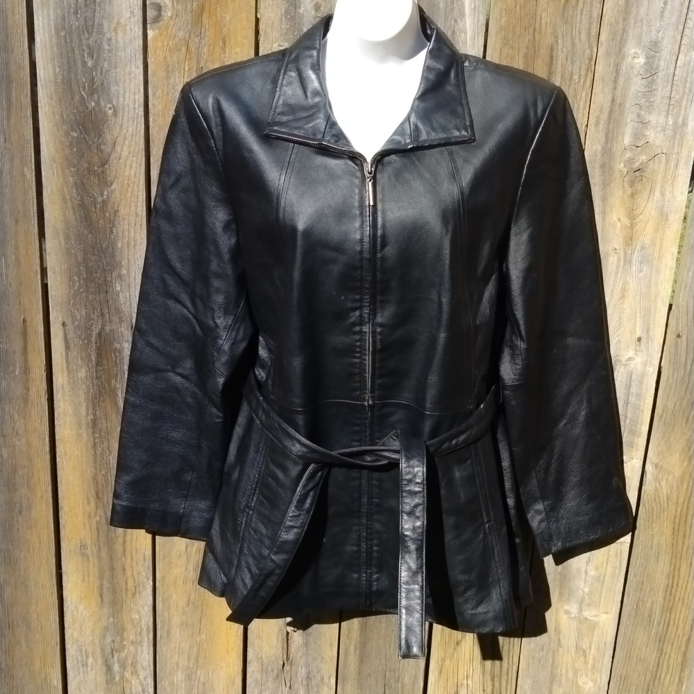 Women's Worthington leather jacket